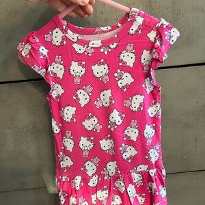 Hello Kitty Viscose Bamboo Twirl Dress 2T. Little snuggles brand. NWT